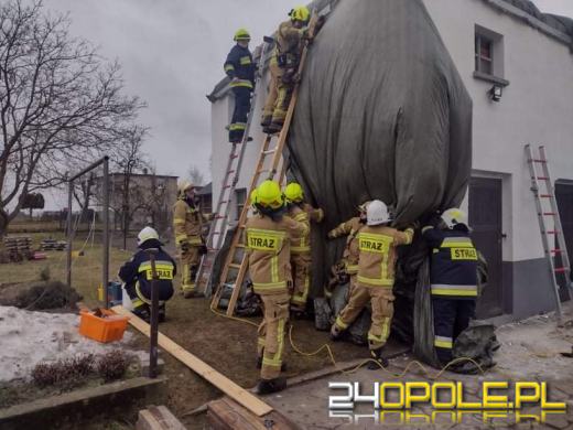 Strażacy podsumowali działania związane z silnym wiatrem na Opolszczyźnie