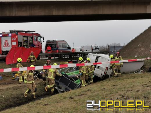 Tragiczny wypadek na A4. Nie żyją 3 osoby