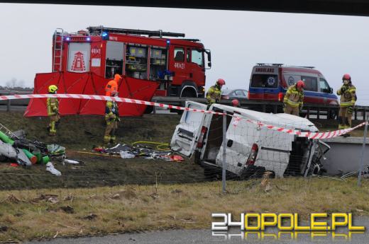 Służby badają okoliczności tragedii na A4. Nowe informacje