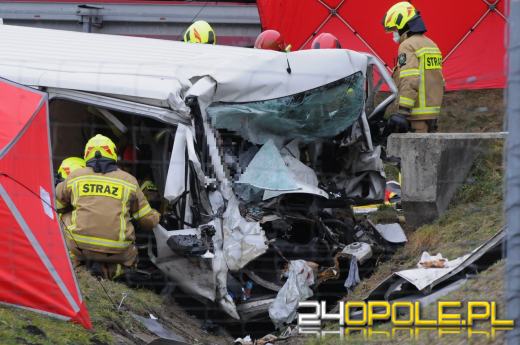 Służby badają okoliczności tragedii na A4. Nowe informacje