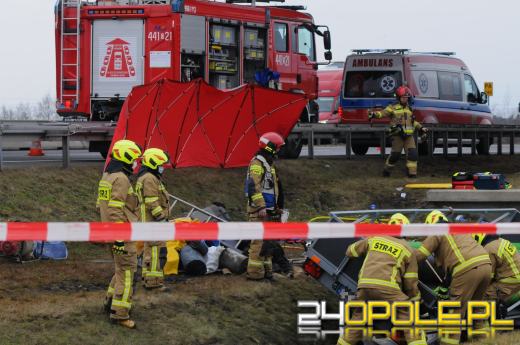 Służby badają okoliczności tragedii na A4. Nowe informacje