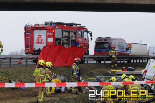 Służby badają okoliczności tragedii na A4. Nowe informacje