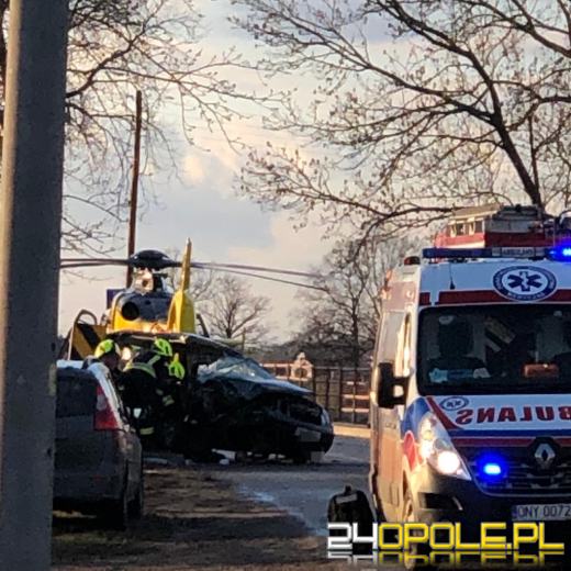 Wypadek w Krasnej Górze. Dziecko w stanie ciężkim 