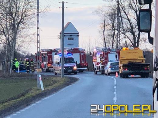 Wypadek w Krasnej Górze. Dziecko w stanie ciężkim 