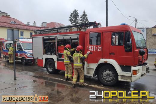 Potrącenie pieszego na przejściu dla pieszych w Kluczborku