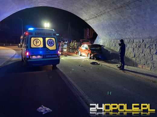 Pijana 27-latka rozbiła auto na Luboszyckiej