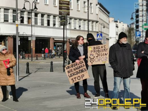 Opolanie protestowali przeciwko Lex Czarnek