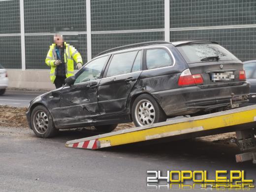 Kierujący betoniarką skasował bmw. Kolizja na Nysy Łużyckiej w Opolu