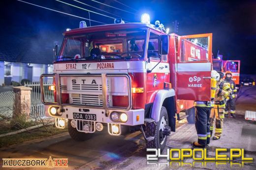 Na imprezie brakło sztućców. Strażak jadąc po zapasy zauważył pożar