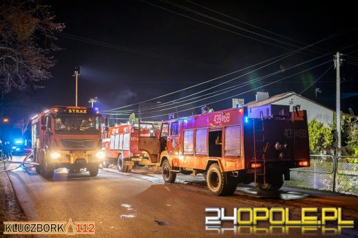 Na imprezie brakło sztućców. Strażak jadąc po zapasy zauważył pożar