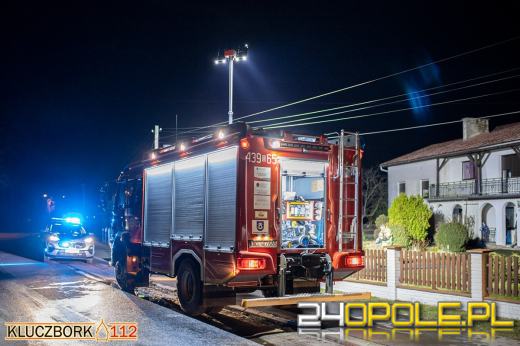 Na imprezie brakło sztućców. Strażak jadąc po zapasy zauważył pożar