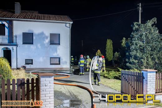 Na imprezie brakło sztućców. Strażak jadąc po zapasy zauważył pożar