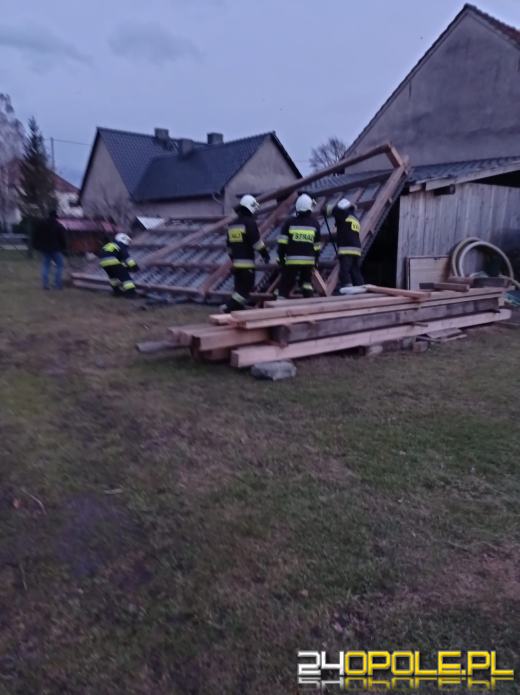 Strażacy podsumowali interwencje pogodowe na Opolszczyźnie