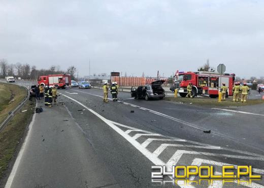 Kolizja na Drodze Krajowej nr 94 w powiecie brzeskim
