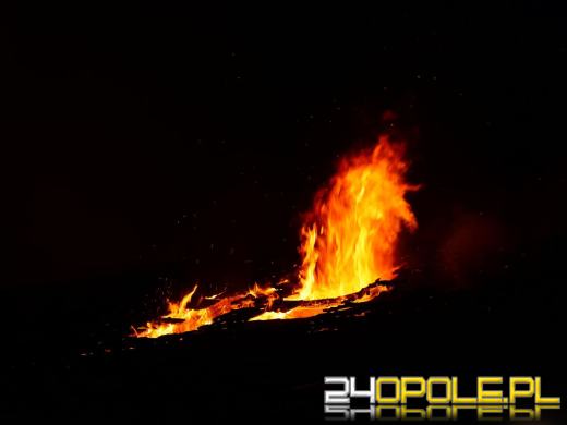 Pożar pustostanu w Kędzierzynie-Koźlu