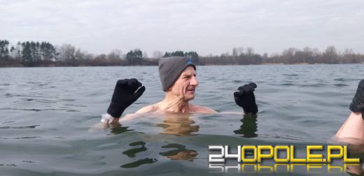 Ostatnie lutowe morsowanie na Kąpielisku Bolko