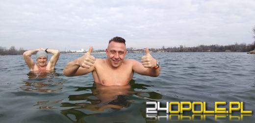 Ostatnie lutowe morsowanie na Kąpielisku Bolko