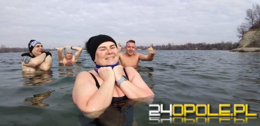 Ostatnie lutowe morsowanie na Kąpielisku Bolko