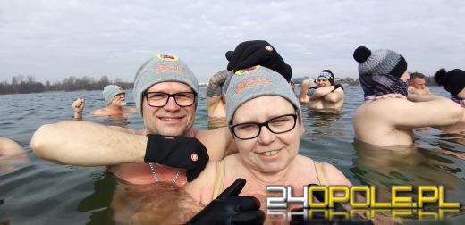 Ostatnie lutowe morsowanie na Kąpielisku Bolko