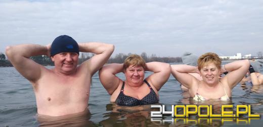 Ostatnie lutowe morsowanie na Kąpielisku Bolko