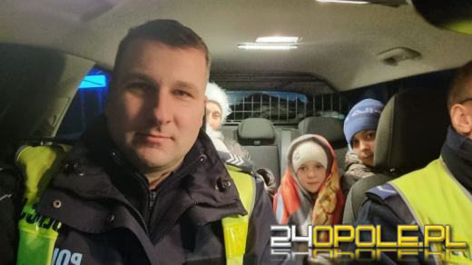 Opolscy policjanci z pomocą dla uchodźców