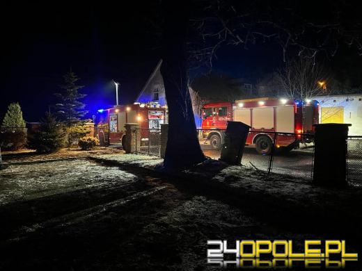 Pożar piwnicy w miejscowości Twardawa