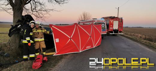 Śmiertelny wypadek w powiecie namysłowskim. Nie żyje 35-latek