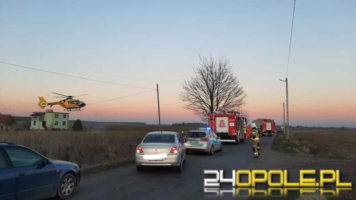 Śmiertelny wypadek w powiecie namysłowskim. Nie żyje 35-latek