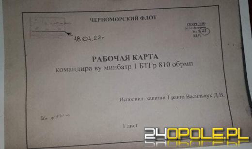 Wyciekł "plan wojny" Putina. Hakerzy publikują mapy i dokumenty