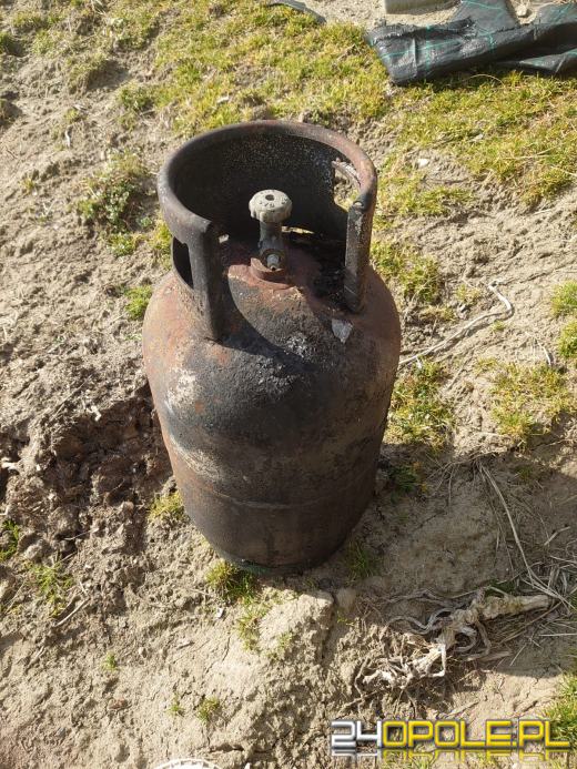 Pożar domu w Warmątowicach