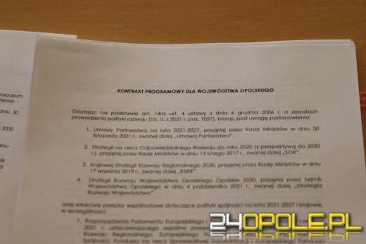 Ponad 920 mln euro otrzyma województwo opolskie na program regionalny