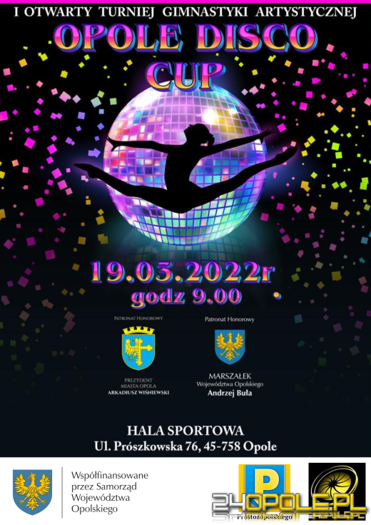 Już w sobotę I Otwarty Turniej w Gimnastyce Artystycznej Opole Disco Cup