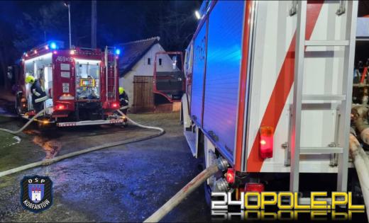 Pożar budynku wielorodzinnego w Myszowicach