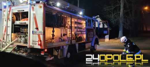 Pożar budynku wielorodzinnego w Myszowicach