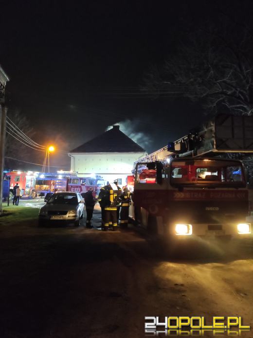 Pożar budynku wielorodzinnego w Myszowicach