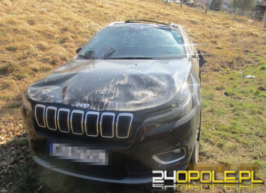 Wypadek w powiecie namysłowskim. Sprawca po spożyciu alkoholu