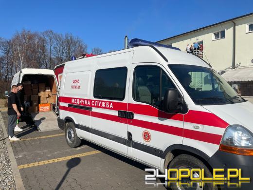 Sprzęt strażacki, leki i materiały opatrunkowe dotarły szczęśliwie do Iwanofrankiwska