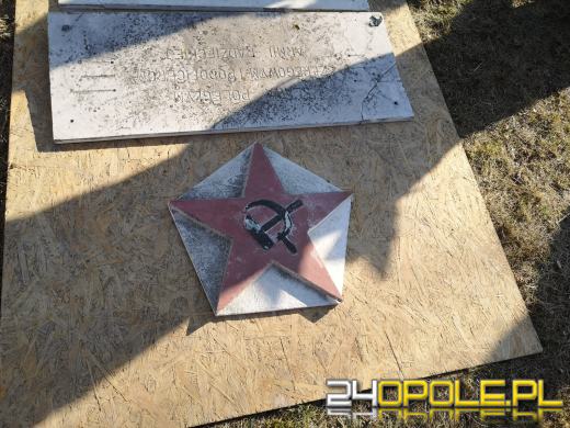 Runął pomnik Armii Czerwonej w gminie Prószków