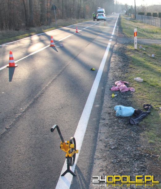 Śmiertelne potrącenie pod Wołczynem. Sprawca zatrzymany 