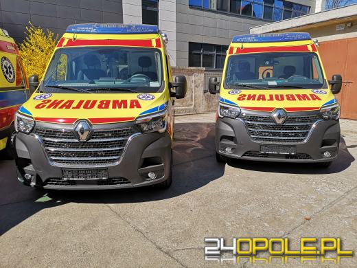 5 nowych karetek trafiło do Opolskiego Centrum Ratownictwa Medycznego