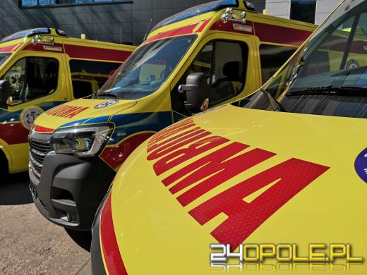 5 nowych karetek trafiło do Opolskiego Centrum Ratownictwa Medycznego