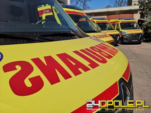 5 nowych karetek trafiło do Opolskiego Centrum Ratownictwa Medycznego