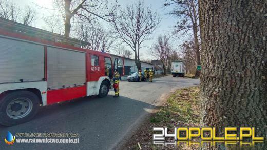 Zderzenie pojazdów w Kostowie