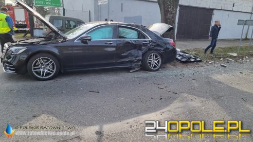 Zderzenie pojazdów w Kostowie