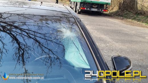 Zderzenie pojazdów w Kostowie