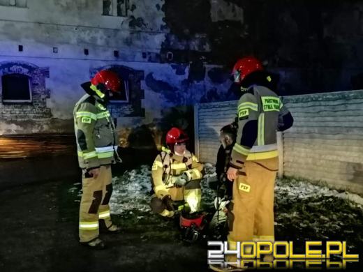 Pracowita noc strażaków z powiatu kluczborskiego 