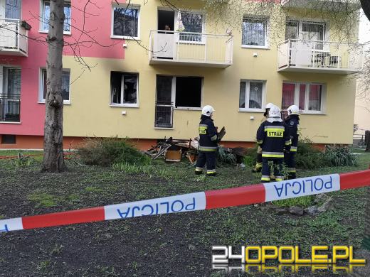 Tragiczny pożar przy ulicy Dambonia. Jedna osoba nie żyje 