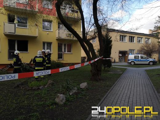 Tragiczny pożar przy ulicy Dambonia. Jedna osoba nie żyje 