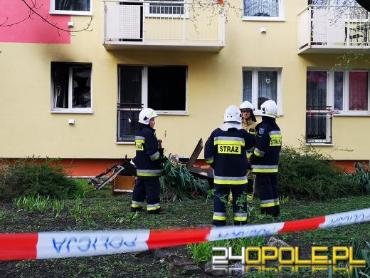 Tragiczny pożar przy ulicy Dambonia. Jedna osoba nie żyje 