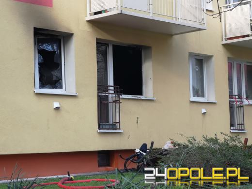 Tragiczny pożar przy ulicy Dambonia. Jedna osoba nie żyje 